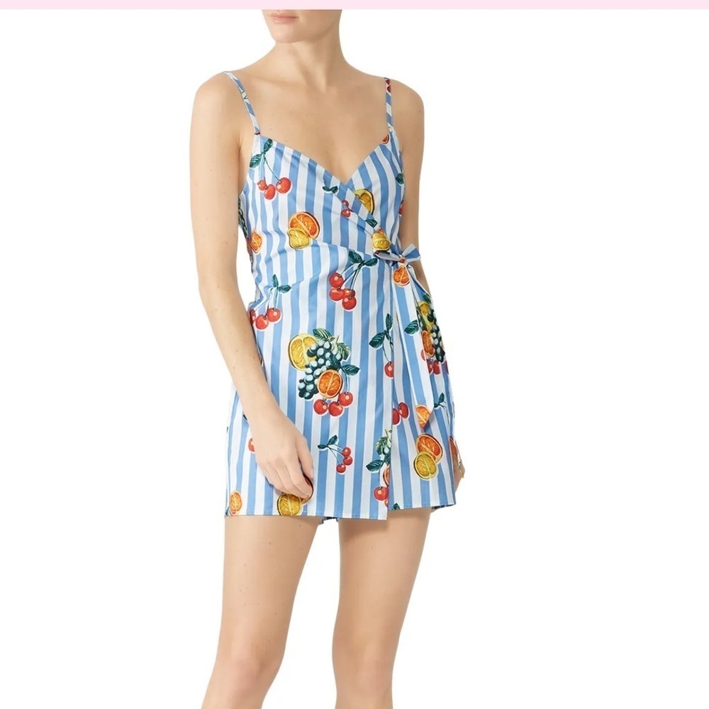 Show Me Your MuMu Addison Romper Fruit Novelty Print Size Small